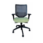 SOLVE - MIDBACK W/SEATSLIDER ADJ ARM/MESH BACK CHARCOAL MEADOW