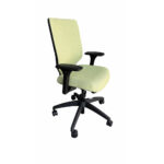 SOLVE - MIDBACK W/SEATSLIDER ADJ ARM CHARCOAL MEADOW - Image 2