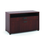 HON/MANAGE- FILE CENTER- 36"W - 2-Drawer - Chestnut/Ash