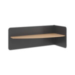 HON/MANAGE - Metal DIVIDER w/Laminate SHELF- Wheat