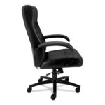HON/BASYX - High-Back SEATING -Big/Tall- W/A - Leather/Black - Image 4